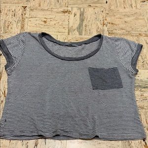 Striped Crop Top